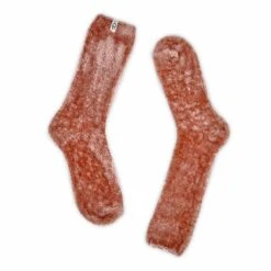 UGG Women's Leda Cozy Crew Sock - Med Blue -Ugg 1105572 DTCR XXX 6