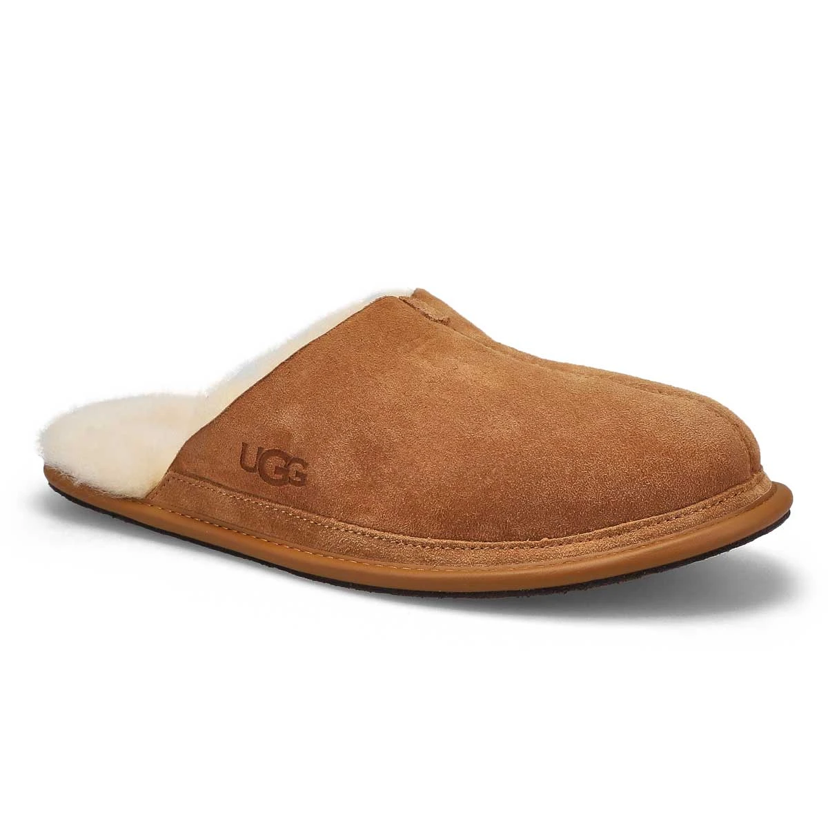 UGG Men's Hyde Sheepskin Slipper - Black 2 UGG Men's Hyde Sheepskin Slipper - Black - Image 2