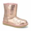 UGG Girls' Classic II Metallic Glitter Boot-