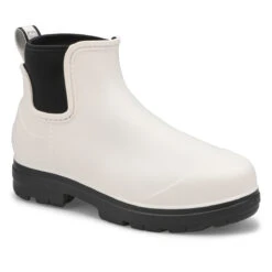 UGG Womens Droplet Chelsea Rain Boot-Samba Re -Ugg 1130831 WHT XXX 1