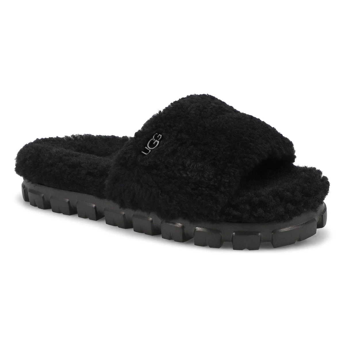 UGG Women's Cozetta Curly Slipper -Black 1 UGG Women's Cozetta Curly Slipper -Black