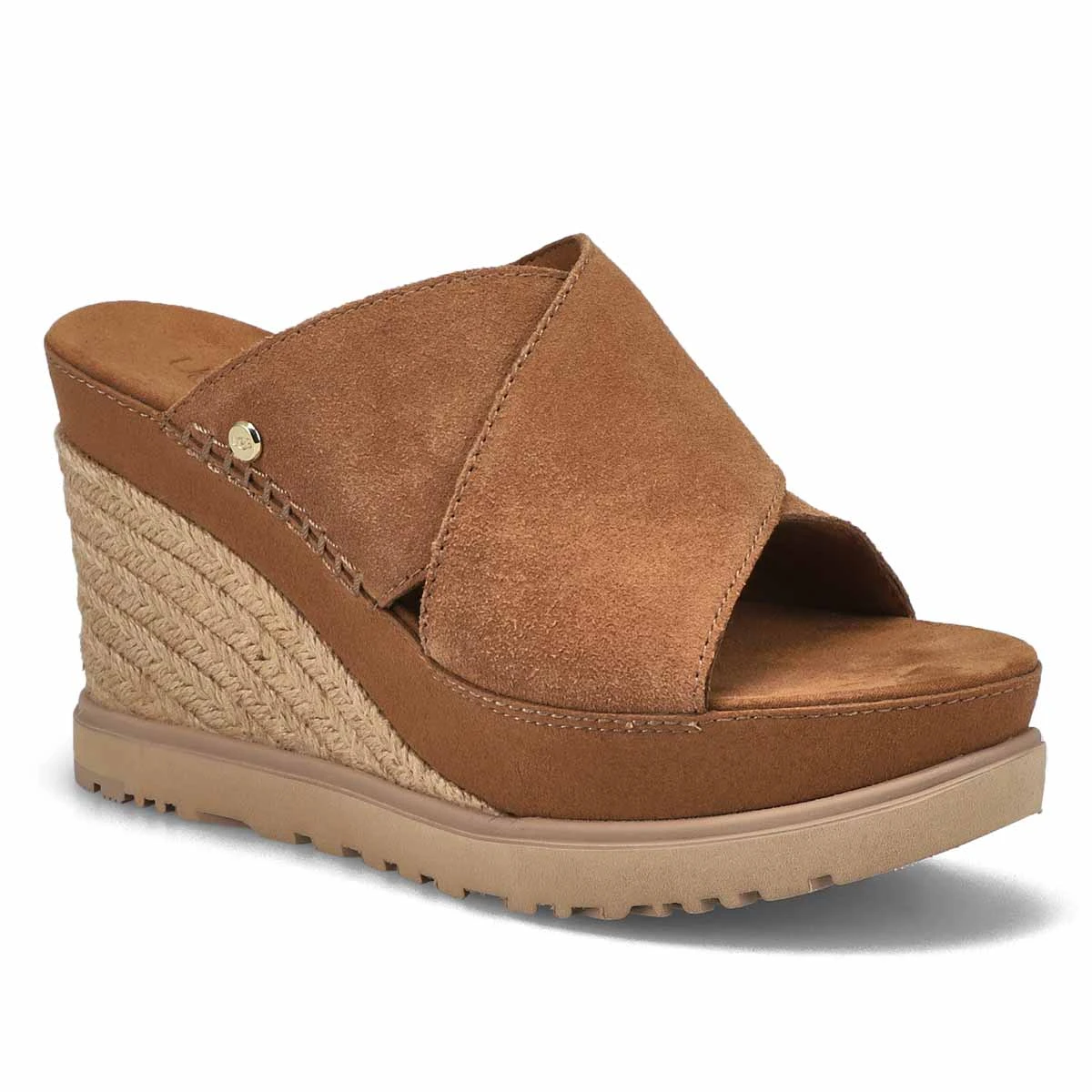 UGG Women's Abbot Slide Wedge Sandal - Chestn 1 UGG Women's Abbot Slide Wedge Sandal - Chestn