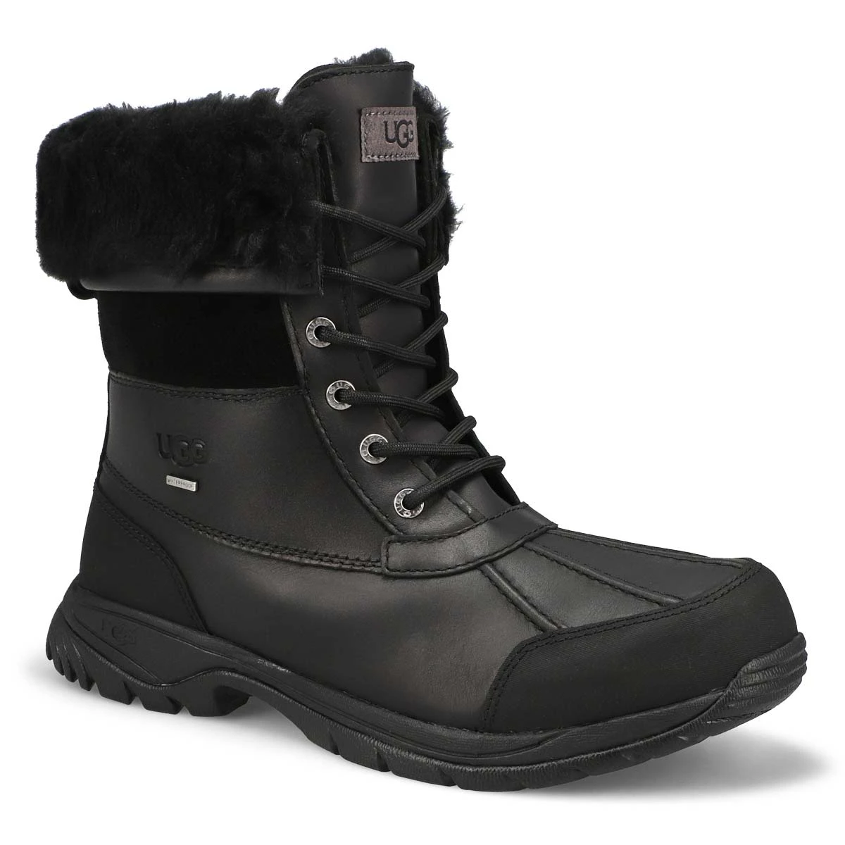 UGG Men's Butte Sheepskin Winter Boot - Black 1 UGG Men's Butte Sheepskin Winter Boot - Black