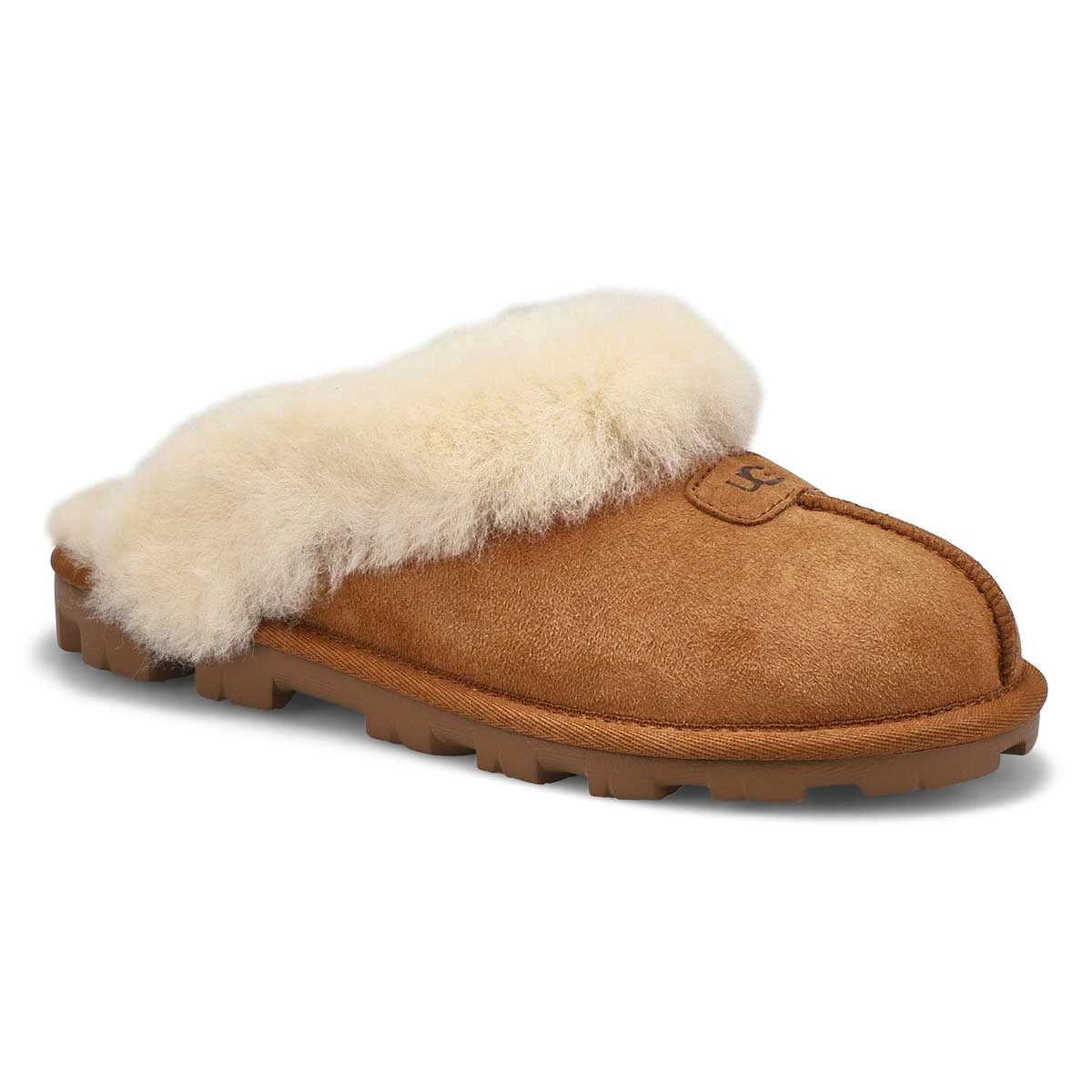 UGG Women's Coquette Sheepskin Slipper - Grey 2 UGG Women's Coquette Sheepskin Slipper - Grey - Image 2