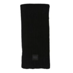 UGG Women's Ribbed Knit Scarf - Black