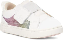 UGG Toddlers Rennon Low -Ugg ugg childrens toddlers rennon low white rainbow glitter 1124874t wrgt 29573.1647038307