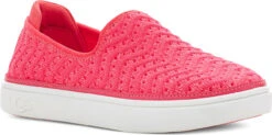 Ugg -Ugg ugg kids caplan slip on strawberry metallic knit 1117452k smkn 07469.1647035803