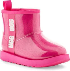 UGG Big Kids Classic Clear Mini II -Ugg ugg kids classic clear mini 2 rock rose 1112386k rcr 33767.1656432984