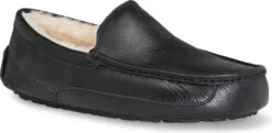 Ugg -Ugg ugg men ascot black leather 5379B blk 25744.1696284377