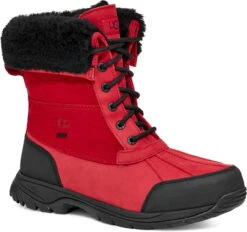 UGG Men's Butte -Ugg ugg mens butte samba red black 1130809 srbck 45792.1667486529