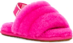 UGG Toddlers Fluff Yeah Slide -Ugg ugg toddlers fluff yeah slide rock rose 1098579t rcr 45180.1651776272