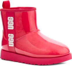 UGG Women's Classic Clear Mini -Ugg ugg womens classic clear mini hibiscus pink 1113190 hspk 57964.1638054097