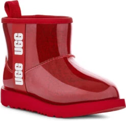 UGG Women's Classic Clear Mini -Ugg ugg womens classic clear mini samba red 1113190 sbr 85438.1638054098