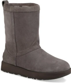 UGG Women's Classic Short Waterproof -Ugg ugg womens classic short waterproof metal 1017508 mtl 35352.1505936886