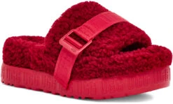 UGG Women's Fluffita -Ugg ugg womens fluffita ribbon red 1113475 rbrd 76450.1638279729