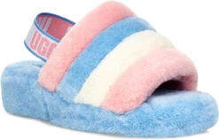 UGG Women's Pride Fluff Yeah Slide -Ugg ugg womens pride fluff yeah slide pride stripes 1114751 pstr 65737.1630426000