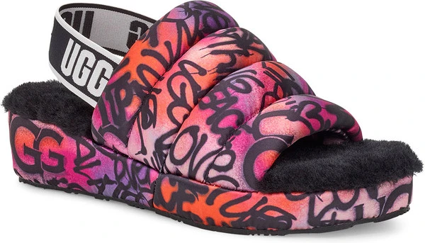 UGG Women's Puff Yeah Pop Graffiti 1 UGG Women's Puff Yeah Pop Graffiti